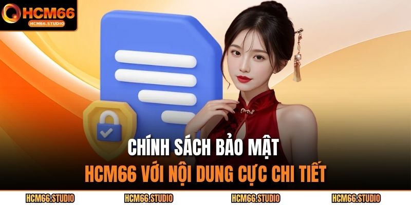 Chính Sách Bảo Mật HCM66 1 Chính sách bảo mật HCM66 với nội dung cực chi tiết